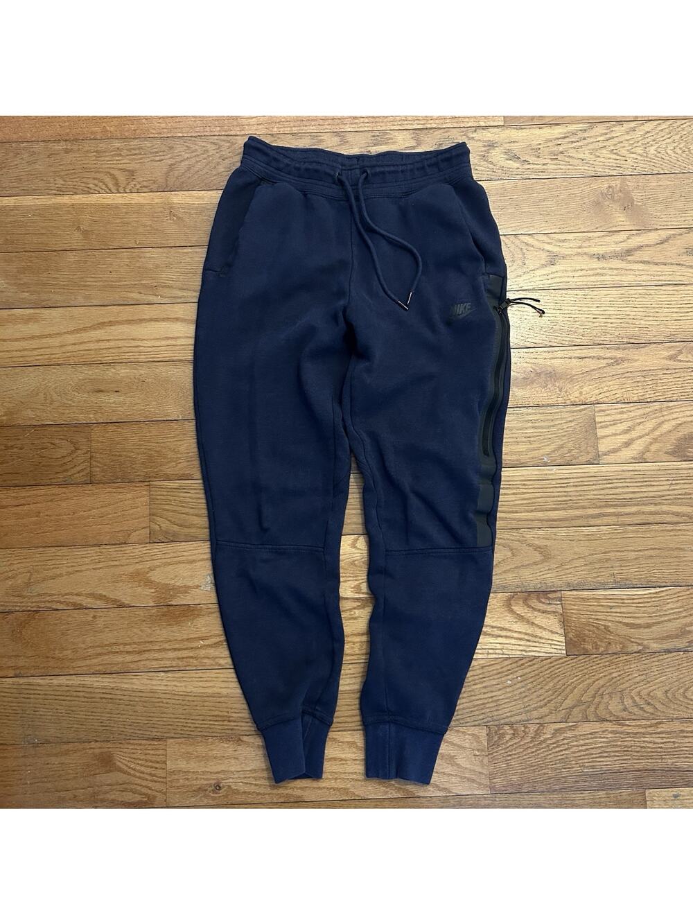 Nike Sportswear Tech Fleece Navy Blue Joggers Sweatpants XS